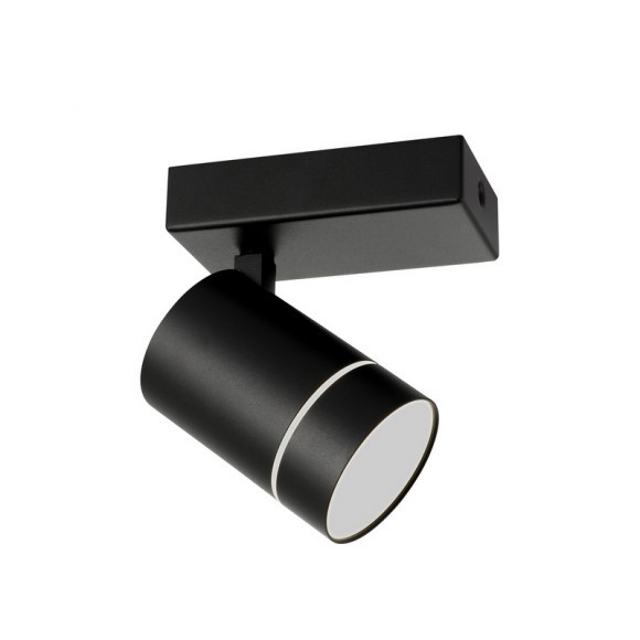 Italux 5900644430056 LED bodové svítidlo | Přírodní bílá | Černá | 5W