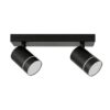 Italux 5900644430070 LED bodové svítidlo | Přírodní bílá | Černá | 2x5W