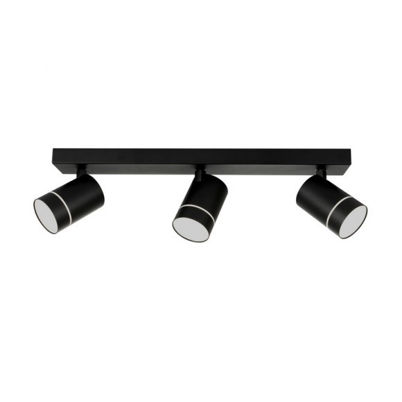 Italux 5900644430094 LED bodové svítidlo | Přírodní bílá | Černá | 3x5W