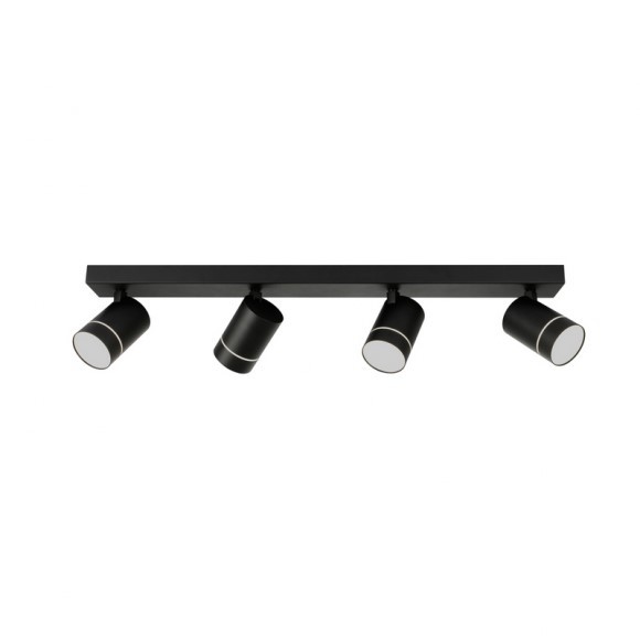Italux 5900644430117 LED bodové svítidlo | Přírodní bílá | Černá | 4x5W