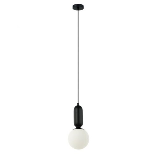 Italux 5900644430735 Lustr | E27 | Bílá | Černá