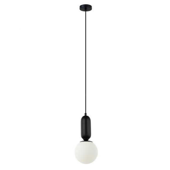 Italux 5900644430735 Lustr | E27 | Bílá | Černá