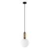 Italux 5900644430766 Lustr | E27 | Barevný kov | Bílá | Bronz | Černá
