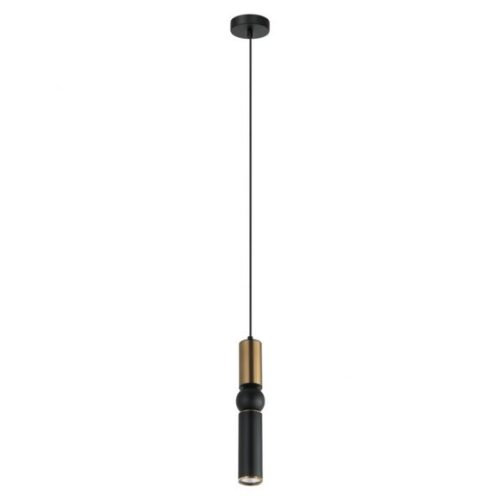 Italux 5900644430797 Lustr | GU10 | Barevný kov | Bronz | Černá