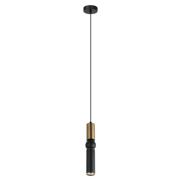 Italux 5900644430797 Lustr | GU10 | Barevný kov | Bronz | Černá