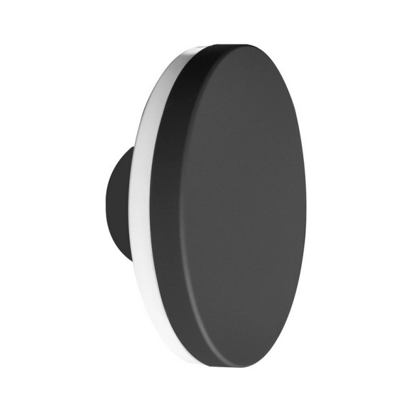 Italux 5900644431640 LED Nástěnné venkovní světlo | Přírodní bílá | Bílá | Černá | 12W