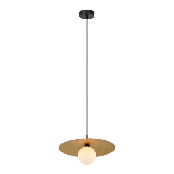Italux 5900644431909 Lustr | G9 | Barevný kov | Bílá | Černá | Zlatá | 1