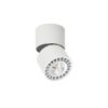 Italux 5900644432241 LED bodové svítidlo | Teplá bílá | Bílá | Černá | 12W