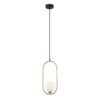 Italux 5900644432289 Lustr | G9 | Barevný kov | Bílá | Bronz