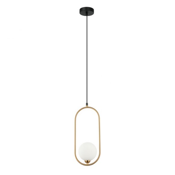 Italux 5900644432289 Lustr | G9 | Barevný kov | Bílá | Bronz