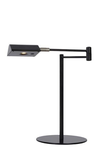 Lucide 19665/09/30 LED stolní lampička | Teplá bílá | Černá | 9W