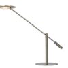 Lucide 19666/09/12 LED stolní lampička | Teplá bílá | Kov | Nerez | 9W