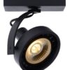 Lucide 22968/12/30 LED bodové svítidlo | Teplá bílá | Černá | 12W