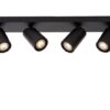 Lucide 23954/21/30 LED bodové svítidlo | Teplá bílá | Černá | 4x5W