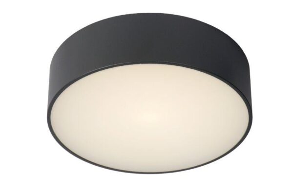 Lucide 27815/10/29 LED Přisazené stropní svítidlo | Teplá bílá | Černá | 10W