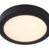 Lucide 28116/24/30 LED Koupelnové stropní svítidlo | Teplá bílá | Černá | 15W