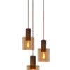 Lucide 74405/13/62 LED lustr | E27 | Barevný kov