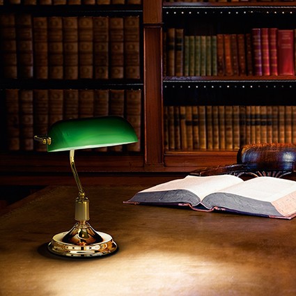 Ideal lux 045030 Lawyer Retro stolní lampa | E27