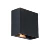 Lutec 5104003012 Gemini LED Nástěnné venkovní světlo | Teplá bílá | Černá | 10W
