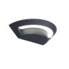 Lutec 5188003118 Ghost LED Nástěnné venkovní světlo | Přírodní bílá | Šedá | 7W