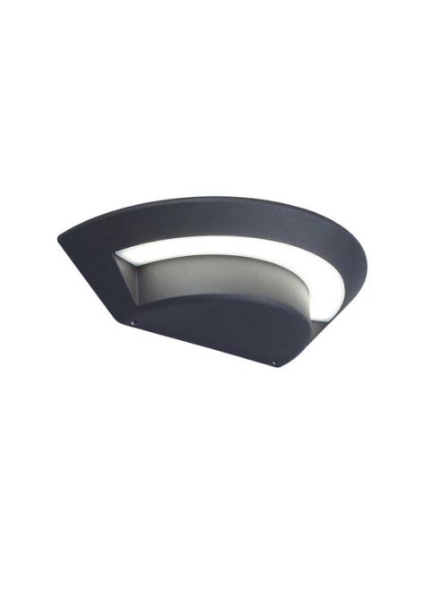 Lutec 5188003118 Ghost LED Nástěnné venkovní světlo | Přírodní bílá | Šedá | 7W