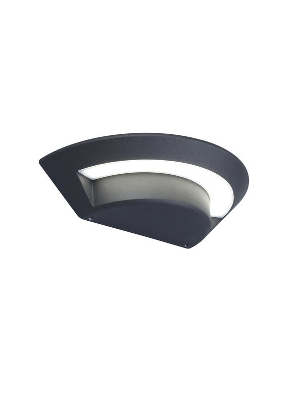 Lutec 5188003118 Ghost LED Nástěnné venkovní světlo | Přírodní bílá | Šedá | 7W
