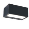 Lutec 5189102118 Gemini LED Nástěnné venkovní světlo | Přírodní bílá | Šedá | 11W