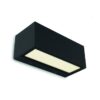 Lutec 5189112012 Gemini LED Nástěnné venkovní světlo | Teplá bílá | Černá | 21W