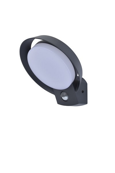 Lutec 5205702118 Polo LED Nástěnné venkovní světlo | Teplá bílá | Šedá | 16W