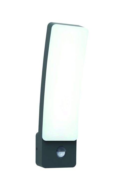 Lutec 5288903118 Kira LED Nástěnné venkovní světlo | Přírodní bílá | Šedá | 18W | 4000 K