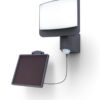 Lutec 6925604345 Sunshine LED Nástěnné venkovní světlo | Studená bílá | Šedá | 11W | 5000 K