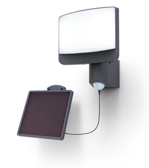 Lutec 6925604345 Sunshine LED Nástěnné venkovní světlo | Studená bílá | Šedá | 11W | 5000 K