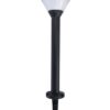 Lutec 6935802012 Karlo LED Zahradní sloupkové světlo | RGB | Variabilní | Černá | 6,8W