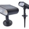 Lutec 6938405330 Ginbo LED Zahradní sloupkové světlo | RGB | Variabilní | Černá | 7W