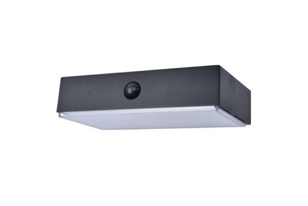 Lutec 6939501330 Fadi LED Nástěnné venkovní světlo | Variabilní | Černá | 5W