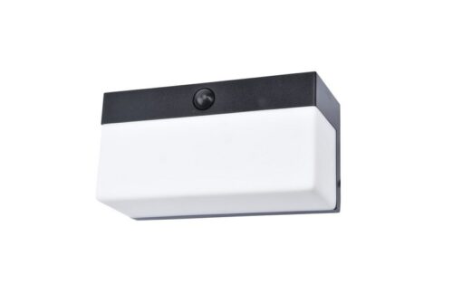 Lutec 6941502330 Fran LED Nástěnné venkovní světlo | Variabilní | Černá | 9,7W