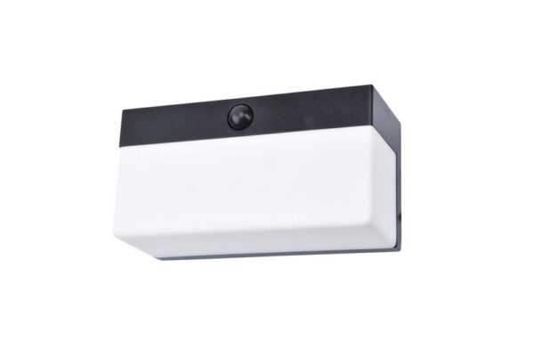 Lutec 6941502330 Fran LED Nástěnné venkovní světlo | Variabilní | Černá | 9,7W