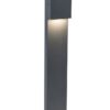 Lutec 7104001118 Gemini LED Zahradní sloupkové světlo | přírodní bílá | Šedá | 9,5W | 4000 K