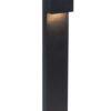 Lutec 7104002012 Gemini LED Zahradní sloupkové světlo | Teplá bílá | Černá | 9,5W | 3000 K