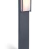 Lutec 7193003118 Qubo LED Zahradní sloupkové světlo | RGB | Variabilní | 16W | Šedá