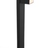 Lutec 7193802012 Cuva LED Zahradní zásuvkový sloupek | Teplá bílá | Černá | 12W | 3000 K