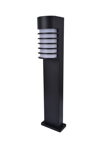 Lutec 7207601012 Fulton Zahradní sloupkové světlo | E27 | Černá