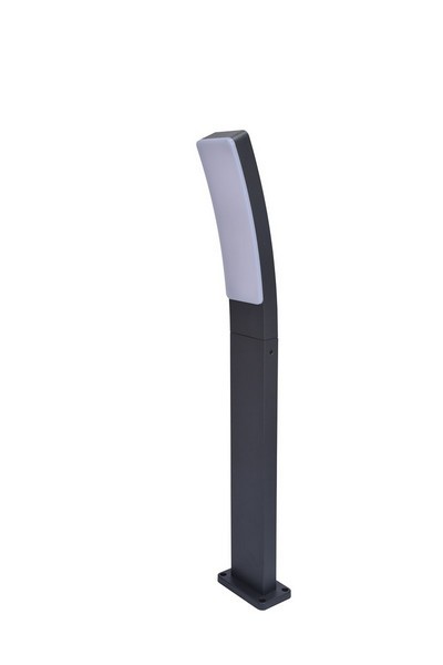 Lutec 7288906118 Kira LED Zahradní sloupkové světlo | Šedá | 19W
