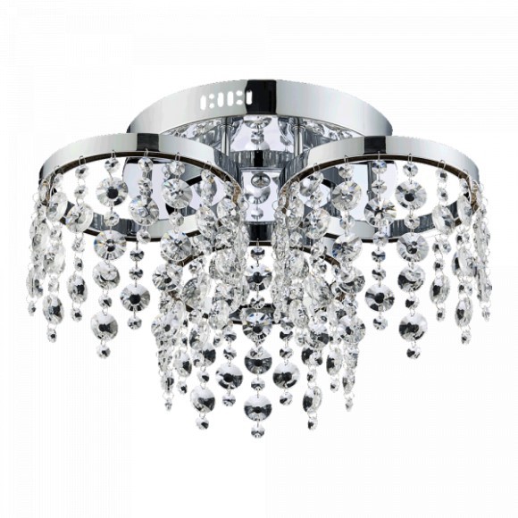 LUXERA 91064394 Eratto LED stropní svítidlo | Přírodní bílá | Chrom | Kov | 33W