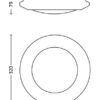 Philips 33362/31/17 Cinnabar LED nástěnní svítidlo | Přírodní bílá | Bílá | 16W