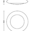 Philips 33365/31/16 Cinnabar LED nástěnní svítidlo | Teplá bílá | Bílá | 22W