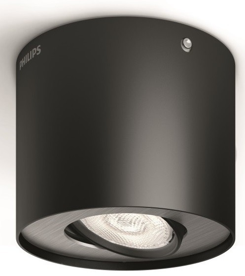 Philips 53300/30/16 Phase LED bodové svítidlo | Teplá bílá | Černá | 4,5W