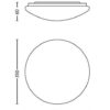 Philips 31815/87/16 Twirly LED nástěnní svítidlo | Teplá bílá | Šedá