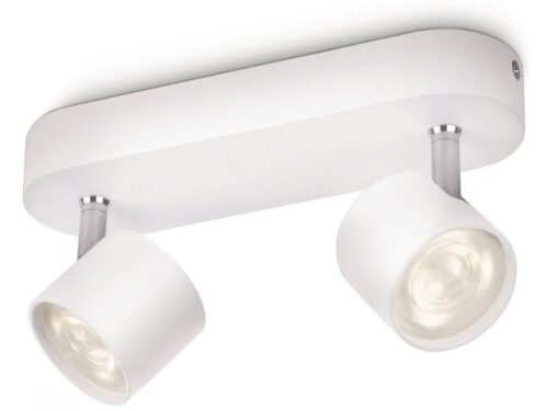 Philips 56242/31/16 Star LED bodové svítidlo | Teplá bílá | Bílá | 2x3W