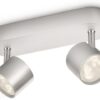 Philips 56242/48/16 Star LED bodové svítidlo | Teplá bílá | Kov | 2x3W